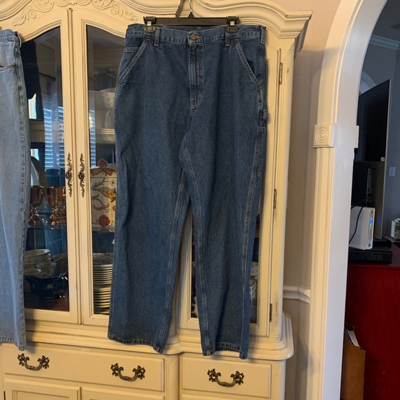 loose fit work jeans